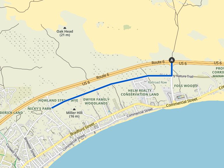 Old Colony Nature Pathway — Provincetown hike Komoot